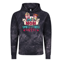 Cloud Black just a mom who loves coffee Vintage Hoodie - Zillion Design Studio