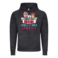 Just A Mom Who Loves Coffee Vintage Hoodie | Teevron