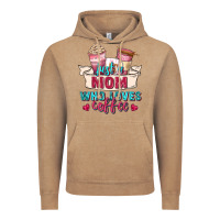 Vintage Coffee just a mom who loves coffee Vintage Hoodie - Zillion Design Studio