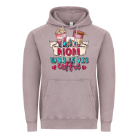 Vintage Zinc just a mom who loves coffee Vintage Hoodie - Zillion Design Studio