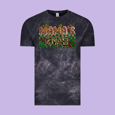 Valentines Day Mama's Boy Olivia Vintage Tee Designed By Oliviacreatesart