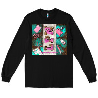 Black lpn licenced practical nurse and element Long Sleeve Tee - AdoDesignShop