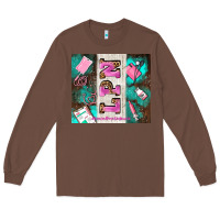 Chestnut lpn licenced practical nurse and element Long Sleeve Tee - AdoDesignShop