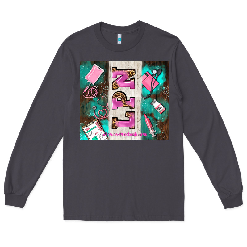 Lpn Licenced Practical Nurse And Element Long Sleeve Tee by AdoDesignShop | Teevron