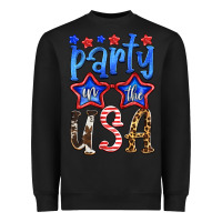 Black part in the usa Heavyweight Sweatshirt - HRA Design Shop