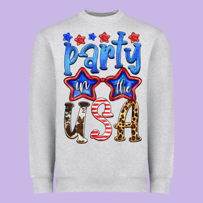 Part In The Usa Heavyweight Sweatshirt Designed By Hra Design Shop