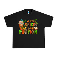 Black whatever spices your pumpkin Urban Heavy Tee - AdoDesignShop