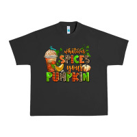 Pigment Black whatever spices your pumpkin Urban Heavy Tee - AdoDesignShop