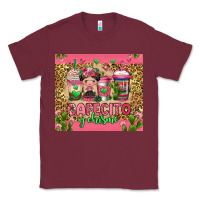Burgundy cafecito y chisme coffee cups Classic Tee - Jasminsmagicworld