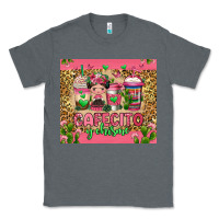 Charcoal Heather cafecito y chisme coffee cups Classic Tee - Jasminsmagicworld
