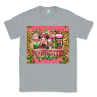 Heather Grey cafecito y chisme coffee cups Classic Tee - Jasminsmagicworld