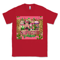 Red cafecito y chisme coffee cups Classic Tee - Jasminsmagicworld