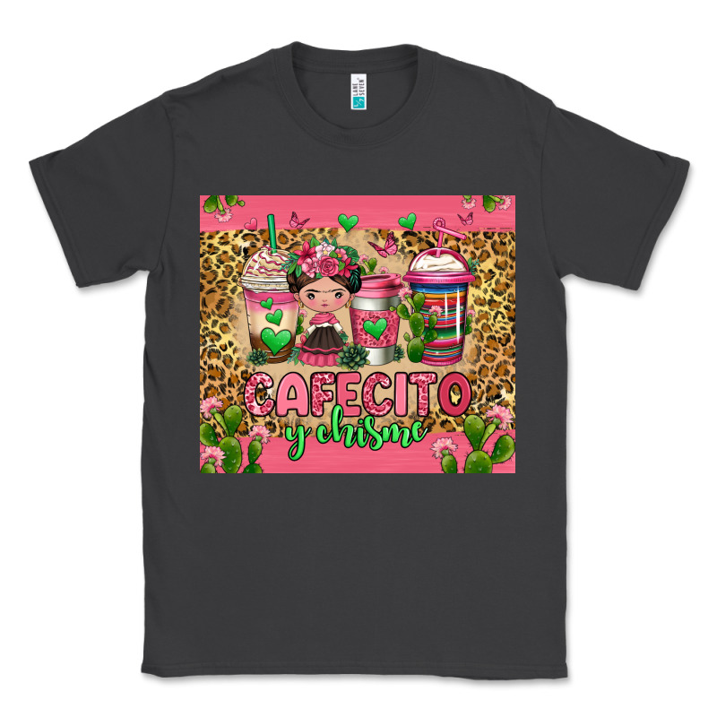 Cafecito Y Chisme Coffee Cups Classic Tee by Jasminsmagicworld | Teevron