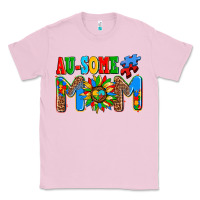 Bubblegum Pink ausome autism mom Classic Tee - AdoDesignShop