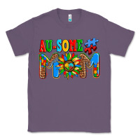 Lavender ausome autism mom Classic Tee - AdoDesignShop