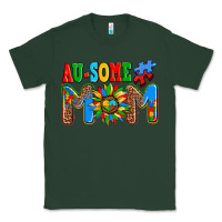 Sports Green ausome autism mom Classic Tee - AdoDesignShop