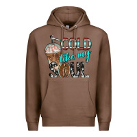 Chestnut cold like my soul with coffee Premium Hoodie - BarkalooDesign
