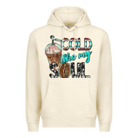 Sandshell cold like my soul with coffee Premium Hoodie - BarkalooDesign