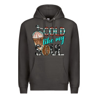 Smoke cold like my soul with coffee Premium Hoodie - BarkalooDesign