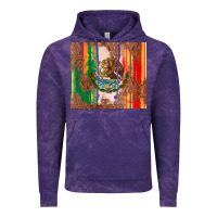 Cloud Purple mexican flag serape Vintage Hoodie - CTS Tumbler Store