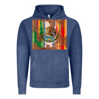 Vintage Denim mexican flag serape Vintage Hoodie - CTS Tumbler Store
