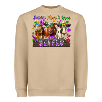 Mushroom happy mardi gras heifer Heavyweight Sweatshirt - RacoonDesign