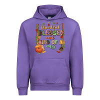 Tulip Thankful blessed and kind of a mess Urban Hoodie - NancyCooperArtShop
