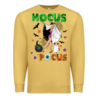 Antique Gold hocus pocus with witch Premium Sweatshirt - NancyCooperArtShop
