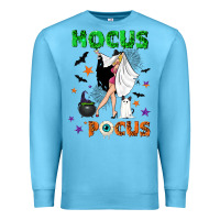 Ocean Blue hocus pocus with witch Premium Sweatshirt - NancyCooperArtShop