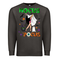 Smoke hocus pocus with witch Premium Sweatshirt - NancyCooperArtShop