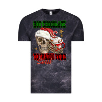 Cloud Black hot chocolate to warm your soul Vintage Tee - FaDigitalArtStudio