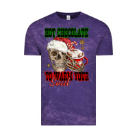 Cloud Purple hot chocolate to warm your soul Vintage Tee - FaDigitalArtStudio