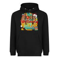 Black she works willingly with her hands teacher Heavyweight Hoodie - NancyCooperArtShop