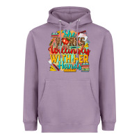 Lavender she works willingly with her hands teacher Heavyweight Hoodie - NancyCooperArtShop