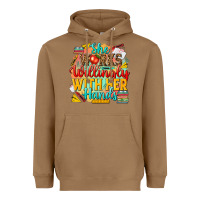 Toasted Coconut she works willingly with her hands teacher Heavyweight Hoodie - NancyCooperArtShop