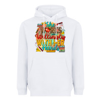 White she works willingly with her hands teacher Heavyweight Hoodie - NancyCooperArtShop