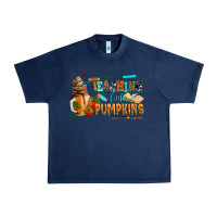 Navy teaching little pumpkins Urban Heavy Tee - AdoDesignShop