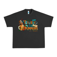 Pigment Black teaching little pumpkins Urban Heavy Tee - AdoDesignShop