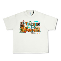 Pistachio teaching little pumpkins Urban Heavy Tee - AdoDesignShop