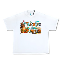 White teaching little pumpkins Urban Heavy Tee - AdoDesignShop