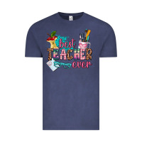 Vintage Denim best teacher ever Vintage Tee - AdoDesignShop