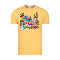 Vintage Mustard best teacher ever Vintage Tee - AdoDesignShop