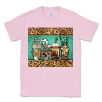 Bubblegum Pink skeleton coffee cups Classic Tee - Jasminsmagicworld
