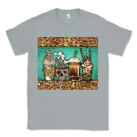 Heather Grey skeleton coffee cups Classic Tee - Jasminsmagicworld