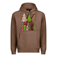 Chestnut tis the season christmas cakes Premium Hoodie - Jasminsmagicworld