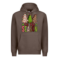 Coffee tis the season christmas cakes Premium Hoodie - Jasminsmagicworld