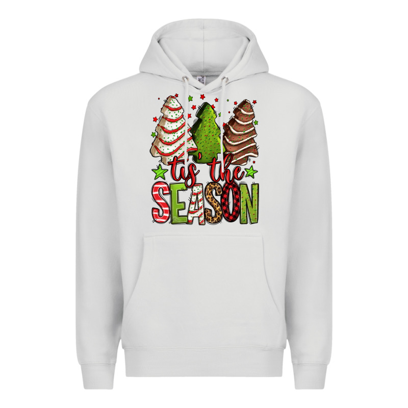 Tis The Season Christmas Cakes Premium Hoodie by Jasminsmagicworld | Teevron