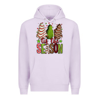Lilac tis the season christmas cakes Premium Hoodie - Jasminsmagicworld