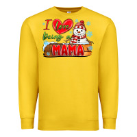 Lemon i love being a mama Premium Sweatshirt - MaliasSmallBusiness