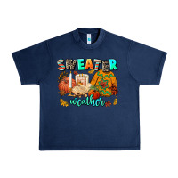 Navy pumpkın Spıce Urban Heavy Tee - AdoDesignShop
